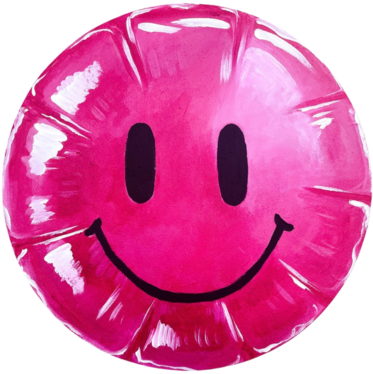 Dark Pink Balloon -  Made to Order