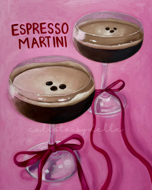 Espresso Martini, Please - Original Painting