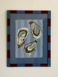 Oyster Trio - Custom Framed Original