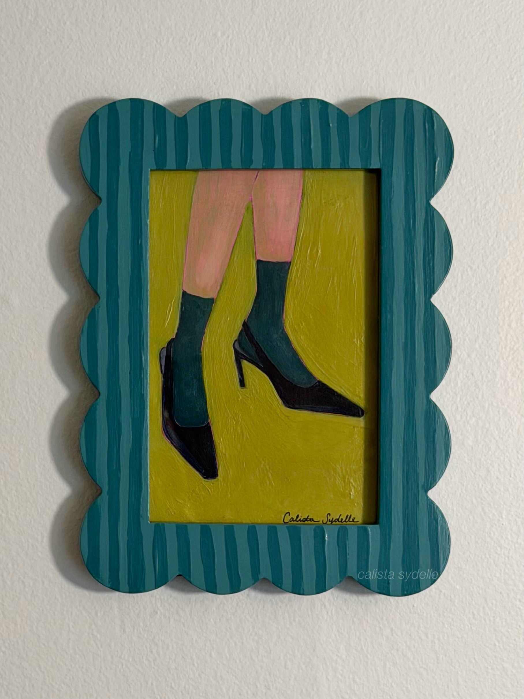 One Step Ahead - Framed Original