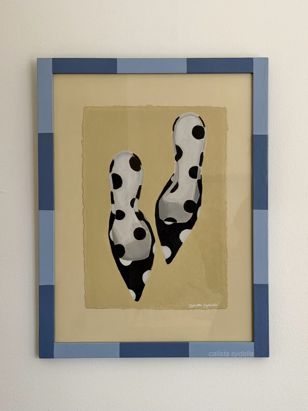 Polka Dot - Custom Framed Original